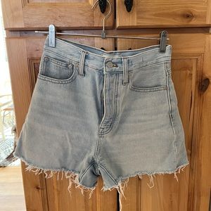 Madewell Denim Shorts - The Mom Jean Short 24
